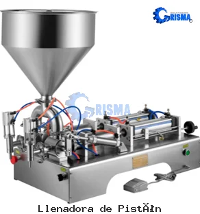 Llenadora de Pistón de Mesa Doble