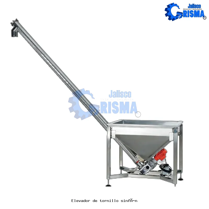 Elevador de tornillo sinfín