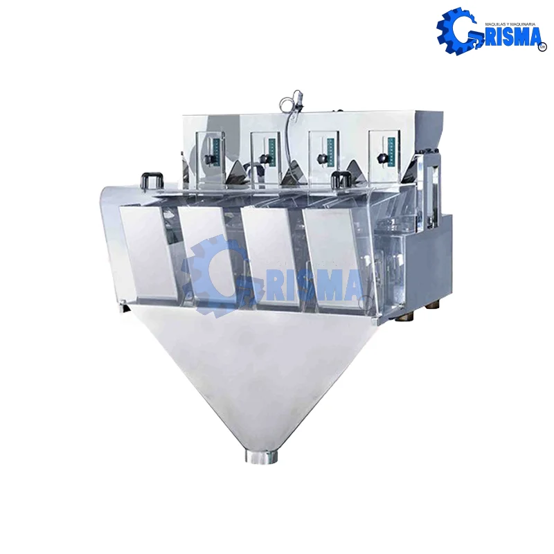 Báscula Lineal de 4 Cabezales