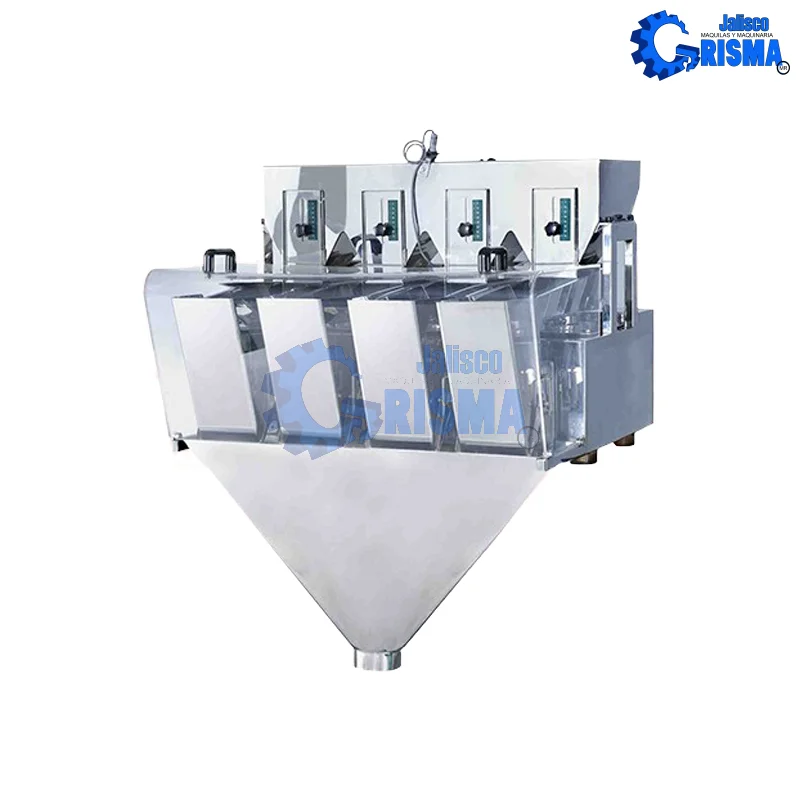 Báscula Lineal de 4 Cabezales