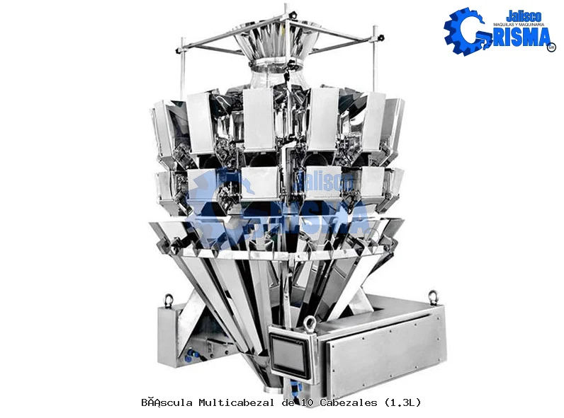 Báscula Multicabezal de 10 Cabezales (1.3L)