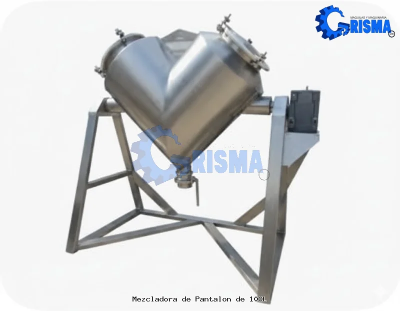 Mezcladora de Pantalon de 100L