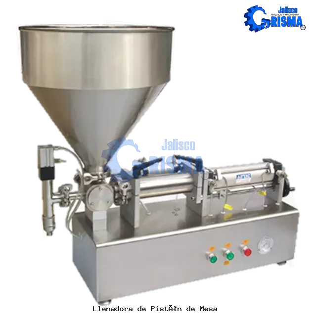 Llenadora de Pistón de Mesa