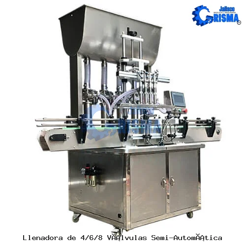 Llenadora de 4/6/8 Válvulas Semi-Automática