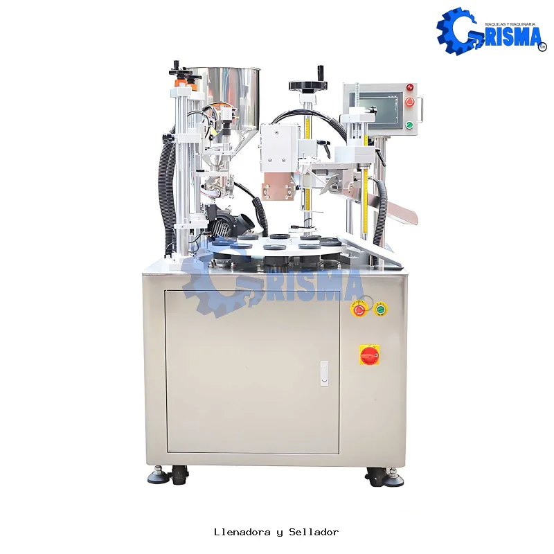 Llenadora y Selladora de Tubos Depresibles