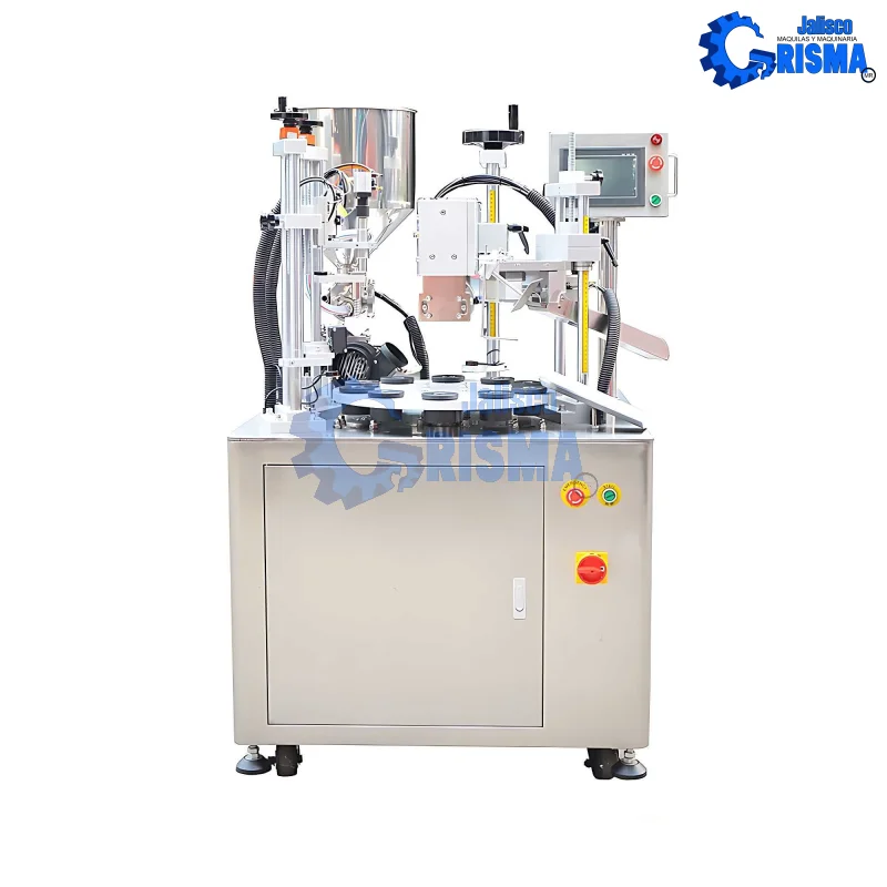 Llenadora y Selladora de Tubos Depresibles