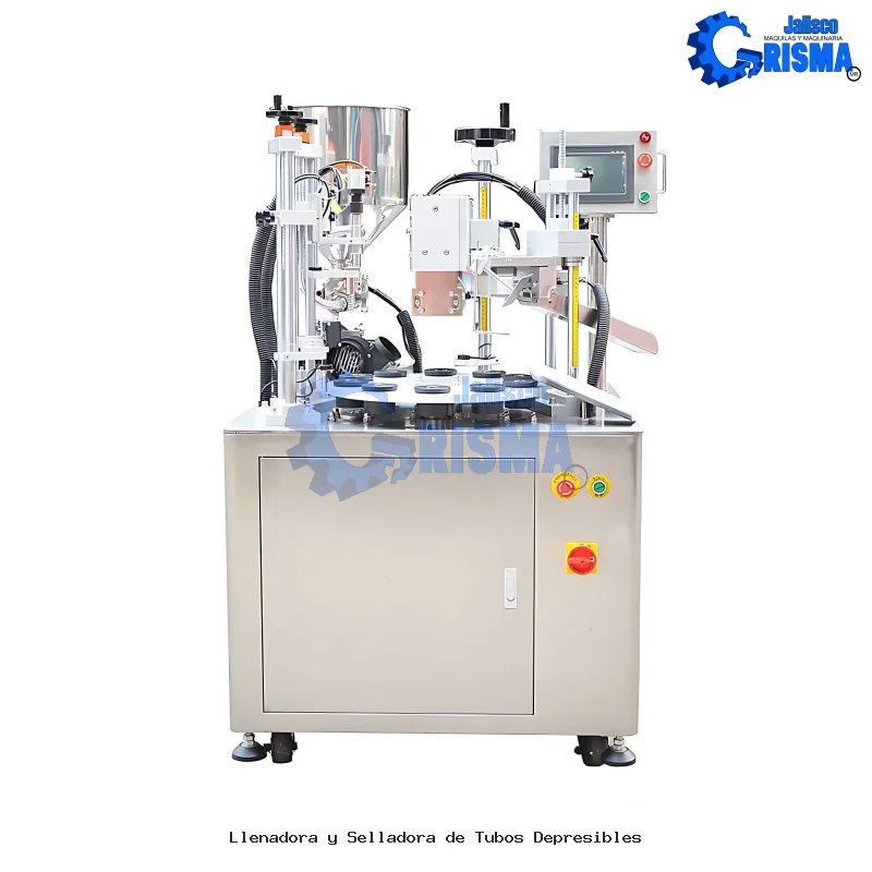 Llenadora y Selladora de Tubos Depresibles