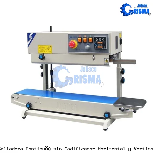 Selladora Continuá sin Codificador Horizontal y Vertical